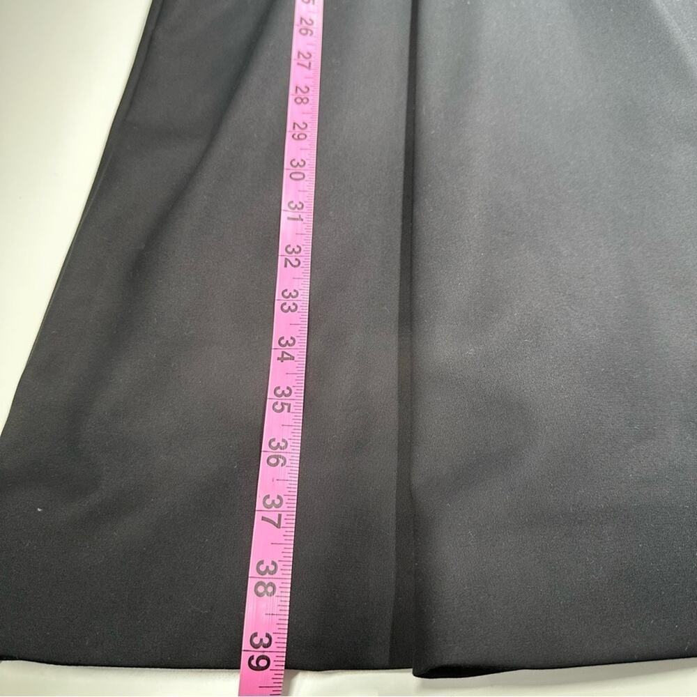 NWT | SPORTMAX | Square Neckline Knee-Length Dress | Black | Size 8 - Picture 15 of 16